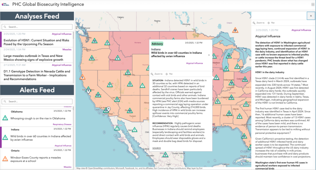 PHC Global Pharos On Esri ARCGIS